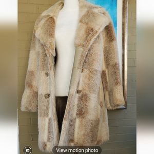 Vintage Faux Fur Coat